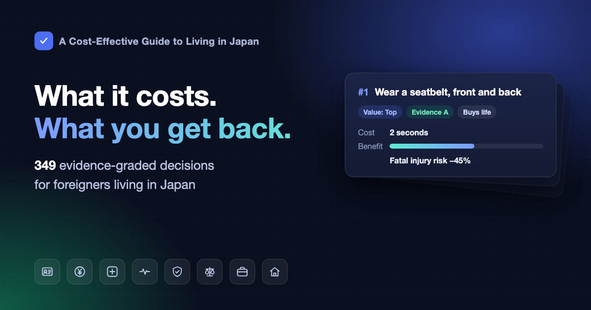 A cost-effective guide to living in Japan, for foreign residents